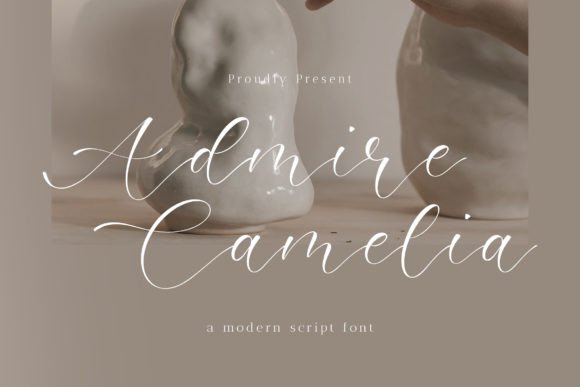 Admire Camelia: A Stylish Handwritten Font for Branding