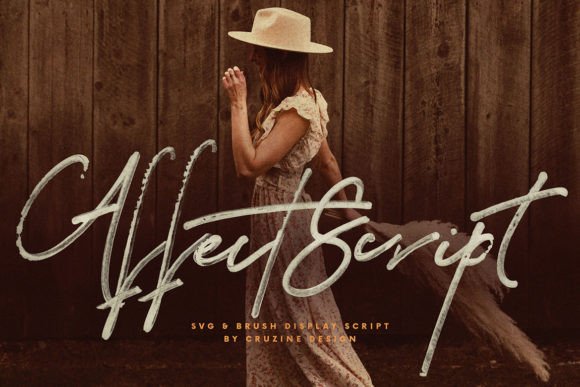 Affect: The Modern Script Typeface for Elegant Branding