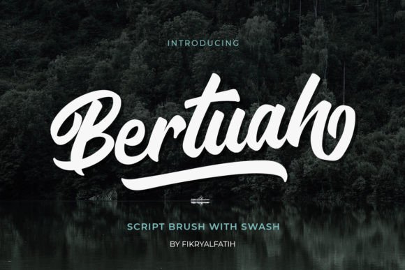 Bertuah: A Natural Script Typeface for Editorial Design