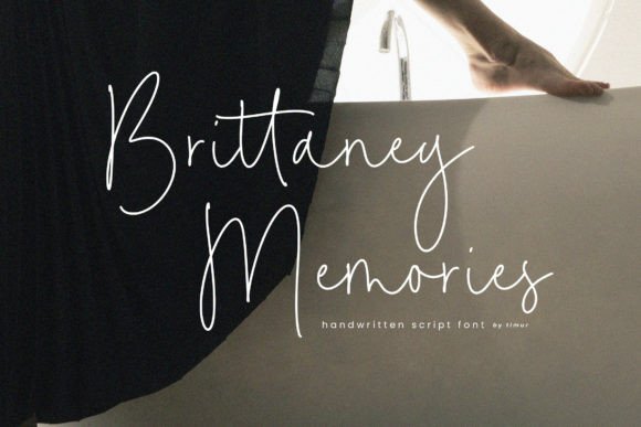 Brittaney Memories Typeface for Digital Branding