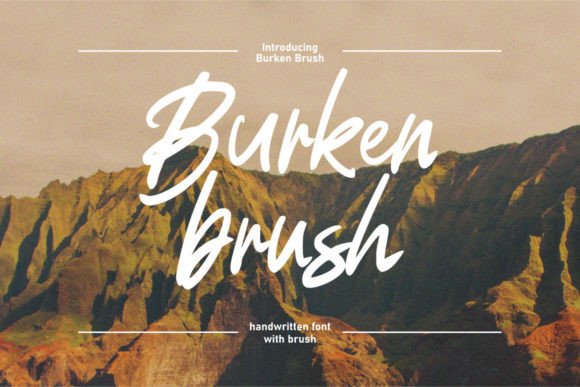 Burken Brush Font: The Ultimate Script Download Guide