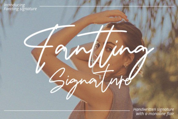 Fantting Signature Font for Elegant Branding
