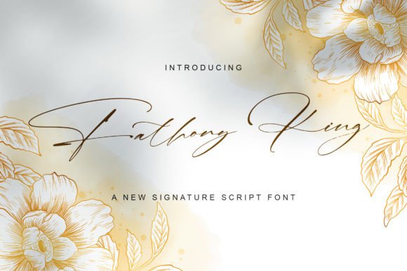 Fathony King: The Signature Font for Marketers