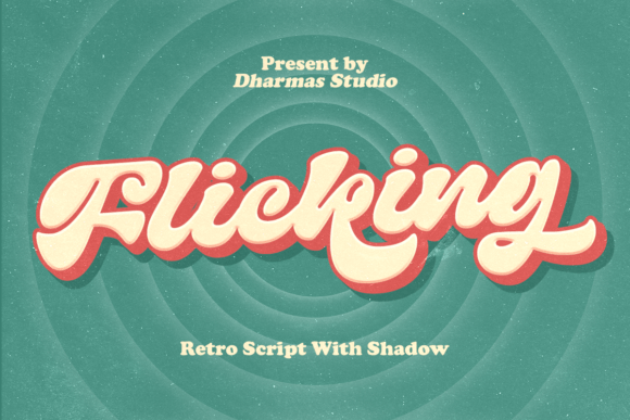 Flicking: The 60s Script Font for Bold Campaigns