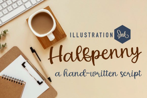 Halfpenny Font Review for Branding & Design