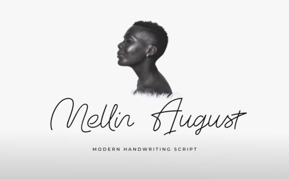Mellin August Font for Modern Branding