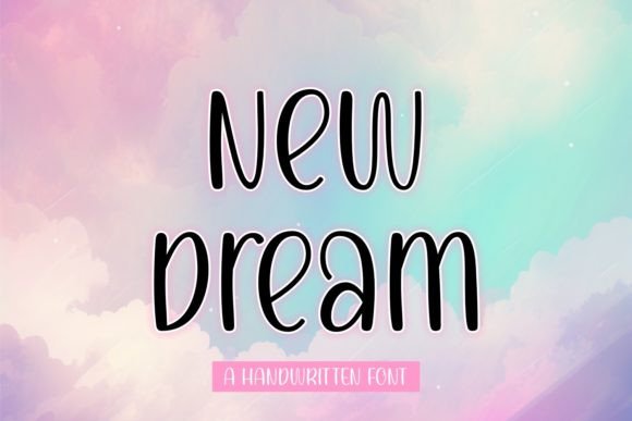 New Dream Typeface for Elegant Brand Identity