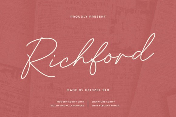 Richford Font: Elevate Your Brand Identity