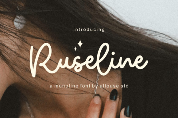 Ruseline Script Font for Modern Branding