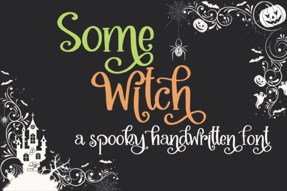 Some Witch Font for Spooky Cute Crafts