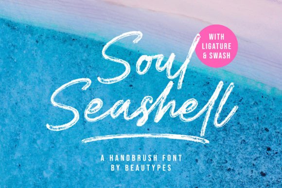 Soul Seashell Typeface for Organic Branding