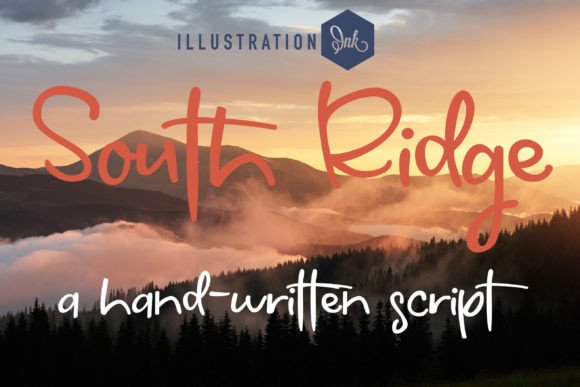 South Ridge: A Handwritten Font for Authentic Brands