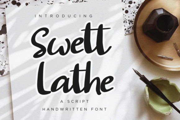 Swett Lathe Typeface for Modern Web Design