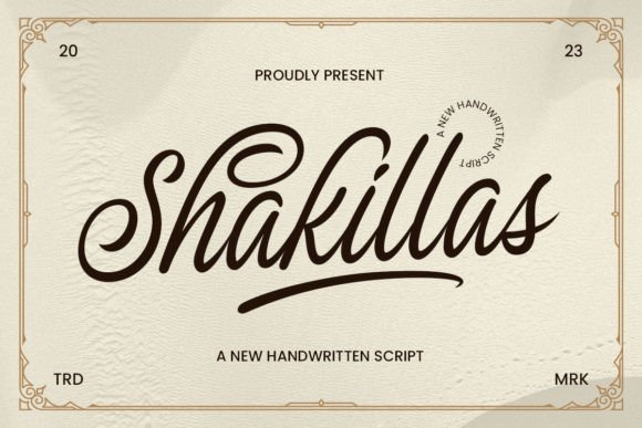 The Shakillas Font for Small Business Branding