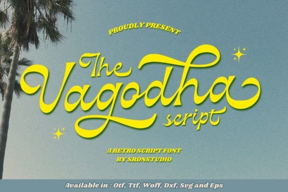 Vagodha: The Retro Script Font for Bold Branding
